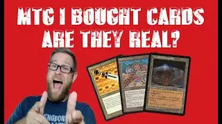 MTG I Bought Reserve List Cards Are They Real?