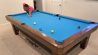 10 Ball Run Out 27 | Diamond Pool Table