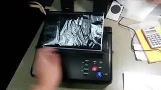 Tattoo Stencil Transfer Machine Problem