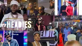 Davido, Shallipopi & More | Highlights at 17th Headies Awards 2025 | Landmark Event Center Lagos