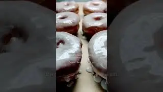 Real Vanilla Bean Glazed Donuts.