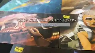 2009 Star Wars: The Clone Wars Widevision Motion Cards