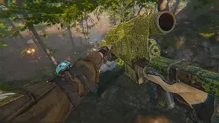 Ghost stealth sniper mission in BONELAB - stealth and creative kills call of duty modern warfare
