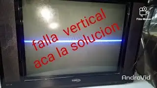falla vertical en tv  la soluci&oacute;n ac&aacute; video tutorial para aprender  electr&oacute;nica