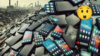 Restore Galaxy Note 9 Cracked - Restoration Destroyed Phone landfill