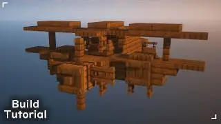 🪵 Small Wooden Plane 🛩️ | Minecraft Build Tutorial