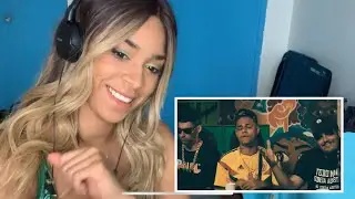 Gringa reage! Poesia Acústica #6 - Era Uma Vez -Mc Cabelinho|MODE$TIA|Bob|Azzy|Filipe Ret|Dudu|Xamã