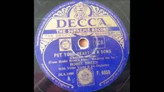 Bobby Breen - Put your heart in a song