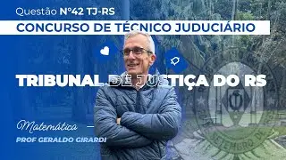 MATEM&Aacute;TICA CONCURSO TJ RS T&eacute;cnico Judici&aacute;rio | Quest&atilde;o 42 Probabilidade Resolvida