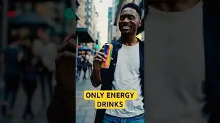 What happens if you drink only energy drinks for a week?