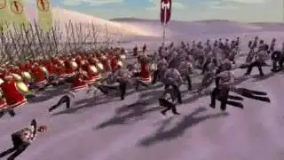 Rome Total War: Greeks vs Gremans.