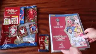 Unboxing PANINI Adrenalyn XL MEGA STARTER PACK 2018 World Cup Ronaldo XXL Limited Պանինի Ադրենալին