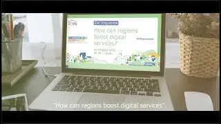 Workshop at the #EURegionsWeek: How can regions boost digital services? Registration is open!