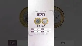 Moeda de 1 Real 1998 dos Direitos humanos Valor em 2025