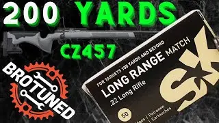CZ 457 LRP - SK Long Range Match - 200 ярдов