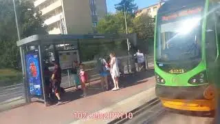 Linia 102 Święto wojska Polskiego Poznań Gł&oacute;wny, Muzeum Broni Pancernej 15.08.25 Jelcz PR110