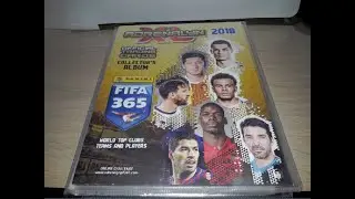 Panini COMPLETE FIFA 365 Adrenalyn XL 2018 card album review.