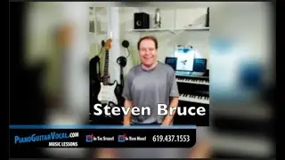 🎹🎸🎤Piano Guitar Voice lessons - Professional teacher Steven Bruce - PianoGuitarVocal.com
