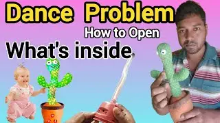 Dancing cactus repair not charging⚡️toy Cactus repair⚡️Baby Talking cactus how to repair