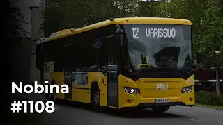 Nobina 1108 | Scania K320UB Bussi &Auml;&auml;net (Scania K320UB Sounds)
