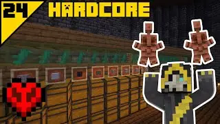 Copper Golem Sorting System!! - Hardcore Minecraft - Ep 24