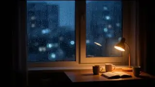 Soft Rain Outside the Window | 30 Minutes of Night Calm 🌧️