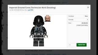 [lego star wars] 75184 Imperial Ground Crew (Technician Kent Deezling)