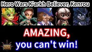 AMAZING, you can't win!  Maya, Arachne, Sebastian, Heidi, Phobos | Hero Wars