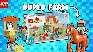 LEGO DUPLO Ep 22: Caring for Animals at the Farm 10416 (unboxing & building)