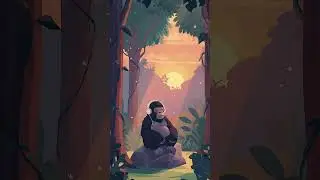 &ldquo;Lofi Gorilla 🦍 Deep Jungle Beats for Study, Focus & Inner Calm&rdquo; #gorilla #lofimix #calmingmusic