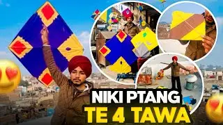 KITE FLYING 2026 😍| BIG KITE AND SMAAL KITE | NEW VLOG 2026 | FEROZPUR BASANT PANCHMI😍 | LOHRI VLOG🤯