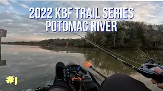 First Kayak Fishing Tournament of 2022 | KBF Trail Series Potomac River Stafford, VA
