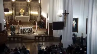 MODLITWA ZA OJCZYZNĘ - MSZA ŚW. ( CHRZEST DZIECI ) - Ks. Krzysztof Różak ( 32 Niedziela Zwykła)