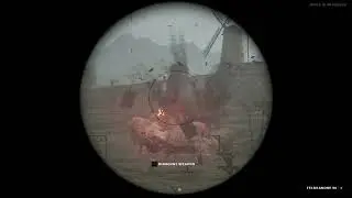 Beyond the wire artillery shooting ground