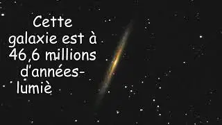 La galaxie de la lame de couteau NGC 5907