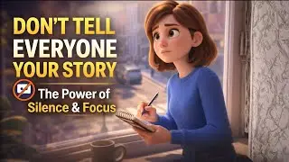 DON’T TELL EVERYONE YOUR STORY | The Power of Silence & Focus