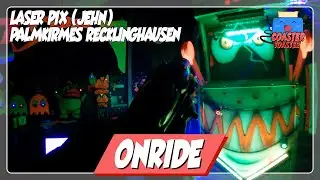 Laser Pix (Jehn) - Palmkirmes Recklinghausen - Interaktive Videospiel-Themenfahrt | POV