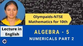 Algebra-5-Numericals part 2