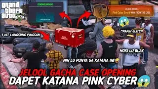 KETIKA JELOOL GACHA DAPET KATANA PINK CYBER😱, LANGSUNG PAMERIN KE ANAK TRICKSTER - GTA 5 ROLEPLAY