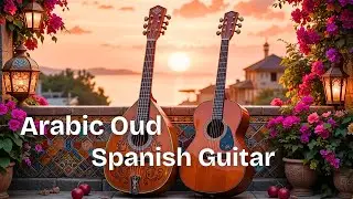 Flamenco Guitar and Arabic Oud | Soulful Rumba Fusion Relaxing Instrumental ✨