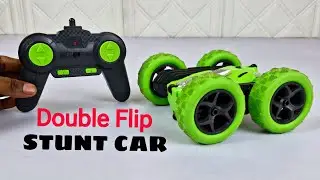 Double Flip STUNT CAR with 360&deg; Rotation Unboxing & Testing  - Latest Toys Review