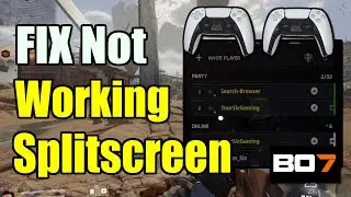 Как исправить неработающий разделенный экран в COD Black Ops 7 (2 игрока)