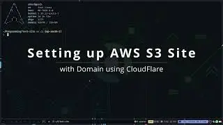 Setting up AWS S3 Site with Domain and HTTPS