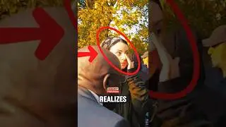 😲 She Was Touched by The Holy Spirit! ✝️ #speakerscorner #holyspirit #jesuschrist #pastororlando