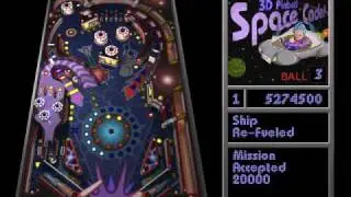 Space Cadet Pinball Game #1 Part 2 (480p)
