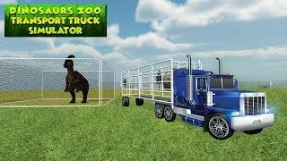 Dinosaur Zoo Transport Truck Simulator