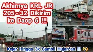 Pengiriman KRL JR 205-32 ke Daop 6, Hunting Hujan&sup2;an di Semarang !!! :v
