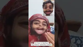 Girlfriend and boyfriend long distance relationship problems #funny #dograclan #shorts #cartoon