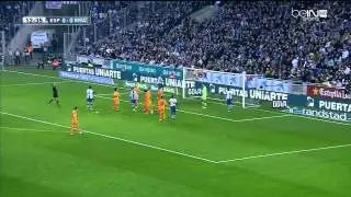 La Liga 12 01 2014 - Espanyol vs Real Madrid - HD - Full Match - 1ST -  English Commentary