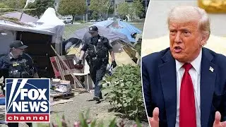 Trump goes after liberal cities, orders homeless to be removed from streets